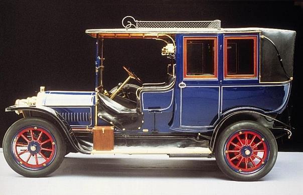 Gediegener Reisewagen: Benz Typ 20/35 PS Landaulet aus dem Jahr 1909.